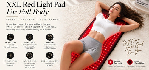 Freshka Lumière™ Full-Body Red Light Therapy Mat